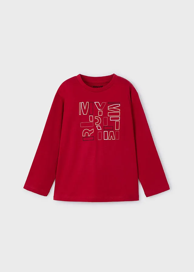 173 Mayoral Long Sleeved T-Shirt