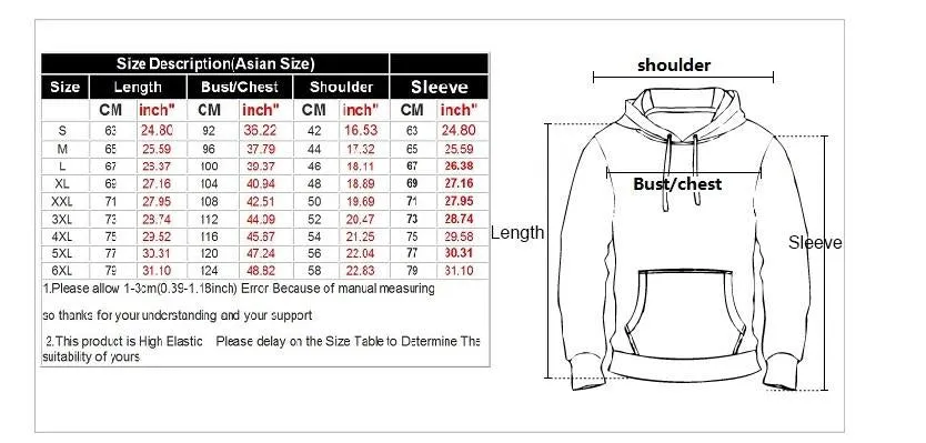 3D Blue Unicorn Hoodie
