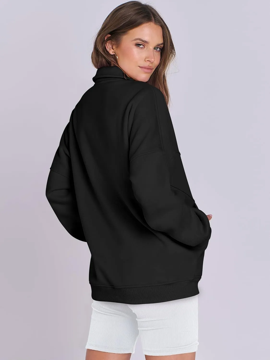 ANRABESS Women's Oversized Full Zip Up Sweatshirts Jacket 2025 Fall Fleece Long Sleeve Hoodies Outfit