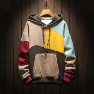 Arlo - Oversized Patchwork Hoodie