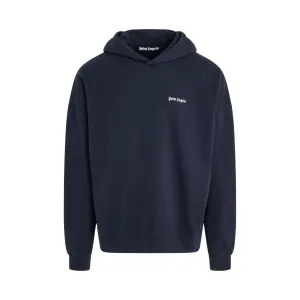 B Classic Logo Hoodie in Navy Blue