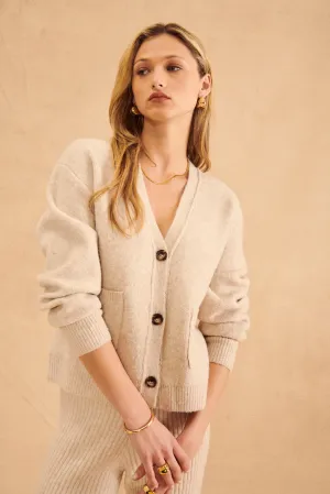 BRAXTON CARDIGAN - BIRCH