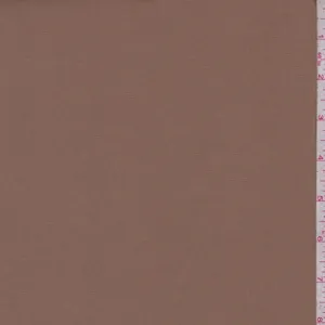 Caramel Stretch Poplin Fabric