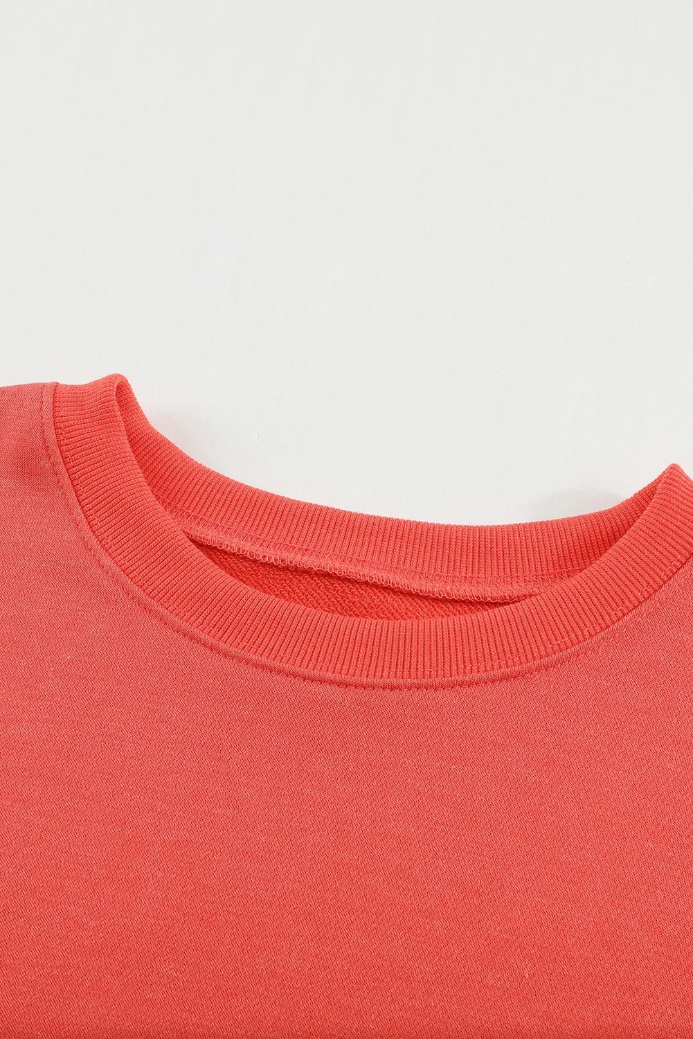 Cowboy Boy Printed Solid Color Crew Neck Pullover Sweatshirt