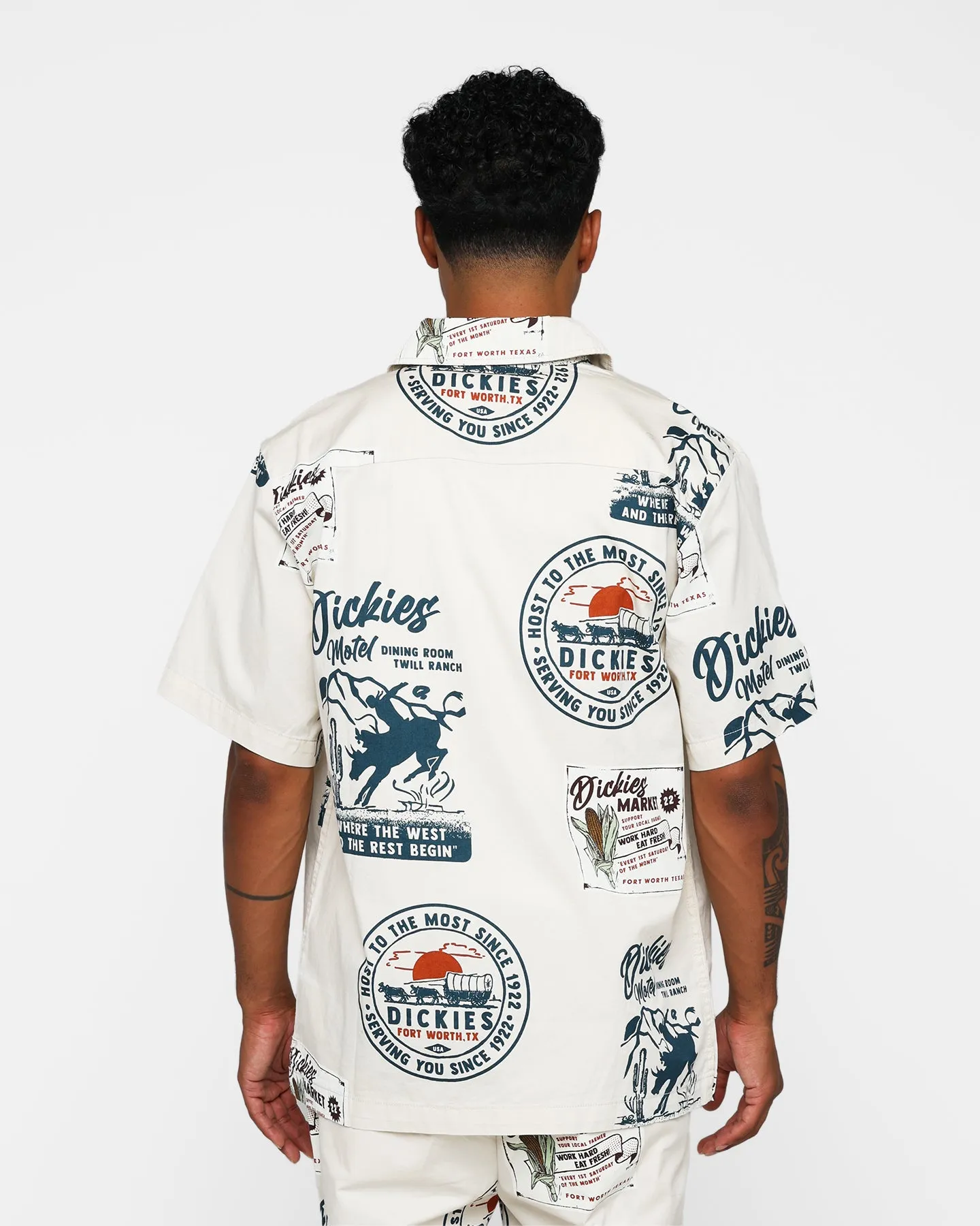 Dickies Greensburg Printed Short Sleeve T-Shirt Vintage Print
