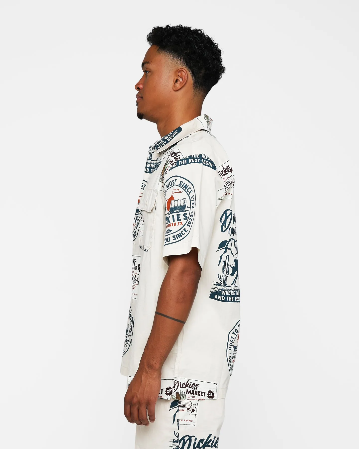 Dickies Greensburg Printed Short Sleeve T-Shirt Vintage Print