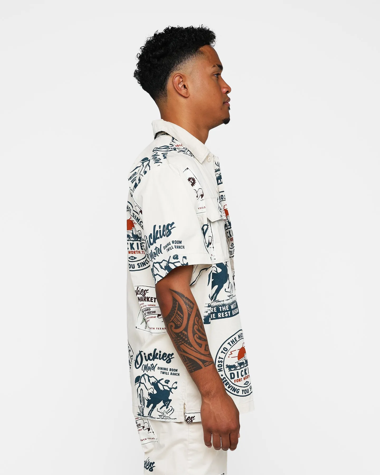 Dickies Greensburg Printed Short Sleeve T-Shirt Vintage Print