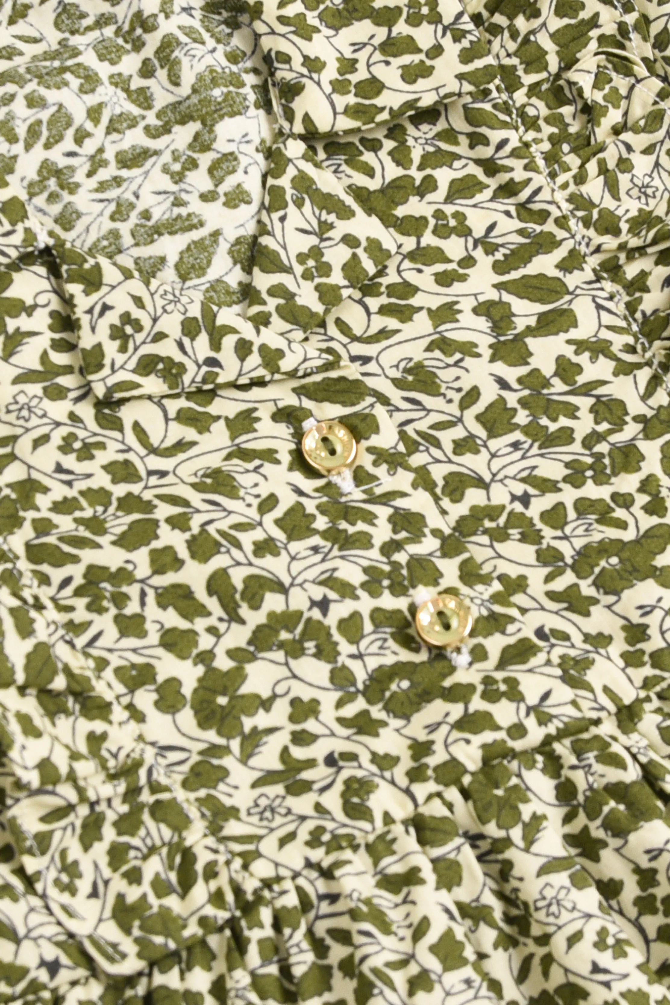 Emerald Blossom Print Suit