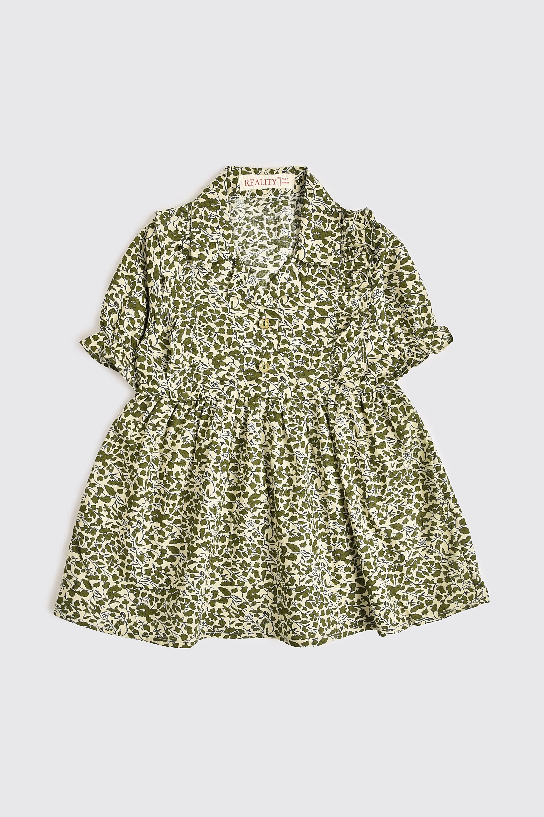 Emerald Blossom Print Suit