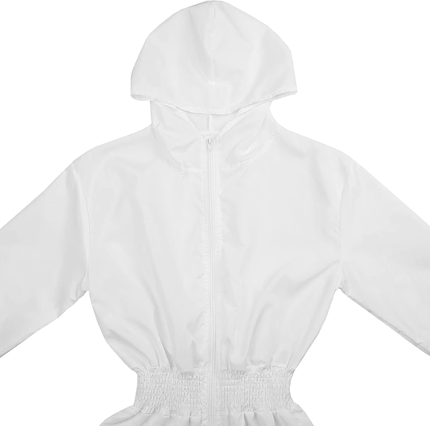 EOSIEDUR Women's Pullover Hoodies Jumpsuit Zipper Jacket Windbreaker Elastic Waistband Pants One Piece Outfits Tracksuit Set