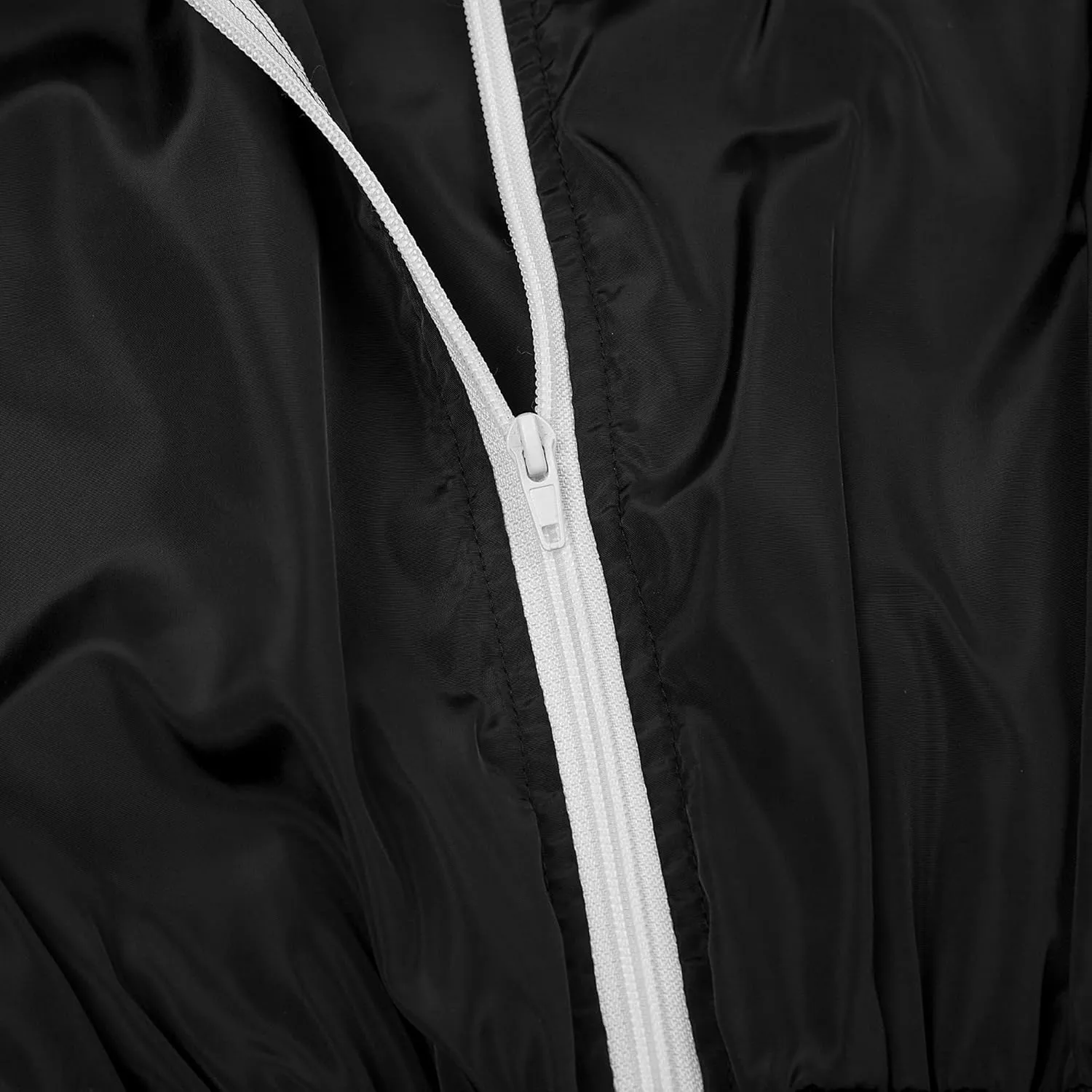 EOSIEDUR Women's Pullover Hoodies Jumpsuit Zipper Jacket Windbreaker Elastic Waistband Pants One Piece Outfits Tracksuit Set