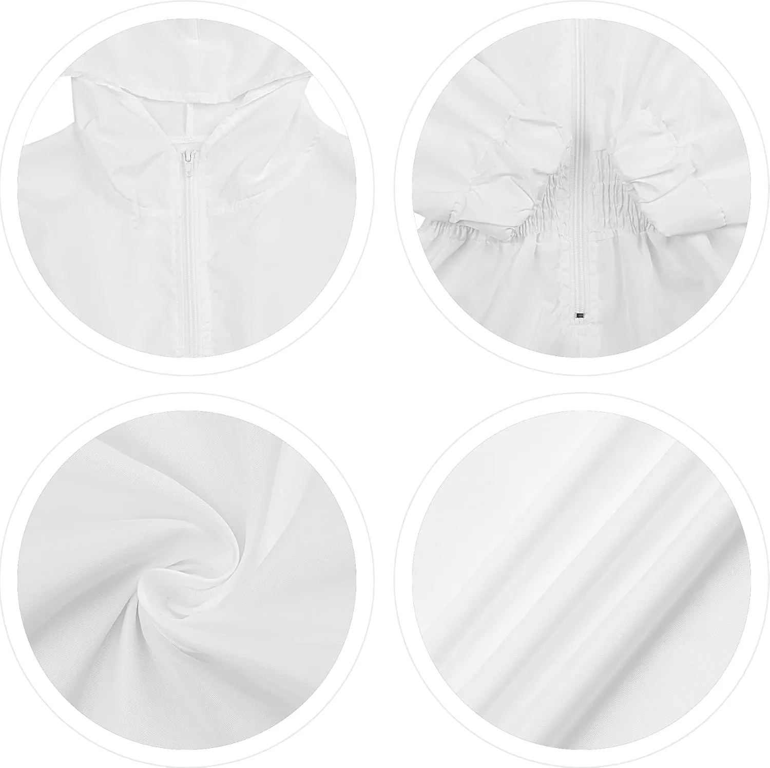 EOSIEDUR Women's Pullover Hoodies Jumpsuit Zipper Jacket Windbreaker Elastic Waistband Pants One Piece Outfits Tracksuit Set