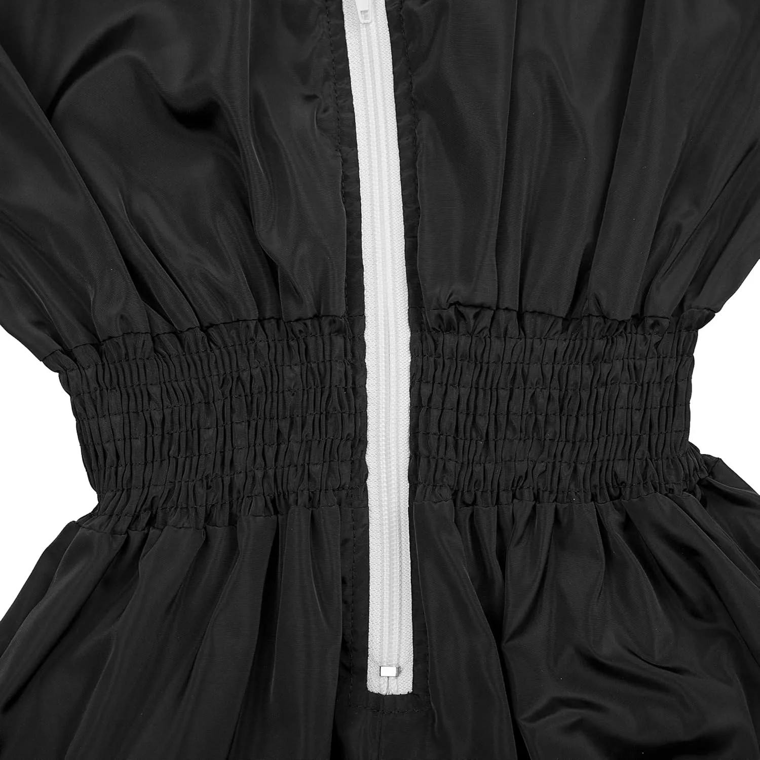 EOSIEDUR Women's Pullover Hoodies Jumpsuit Zipper Jacket Windbreaker Elastic Waistband Pants One Piece Outfits Tracksuit Set
