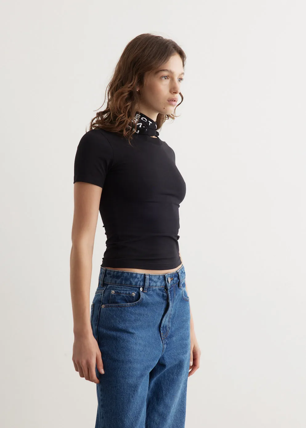 Evergreen Triple Collar Fitted T-Shirt