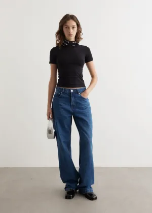 Evergreen Triple Collar Fitted T-Shirt