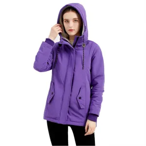 FashionSierra - Thick Fleece Warm Casual Outdoor Jacket