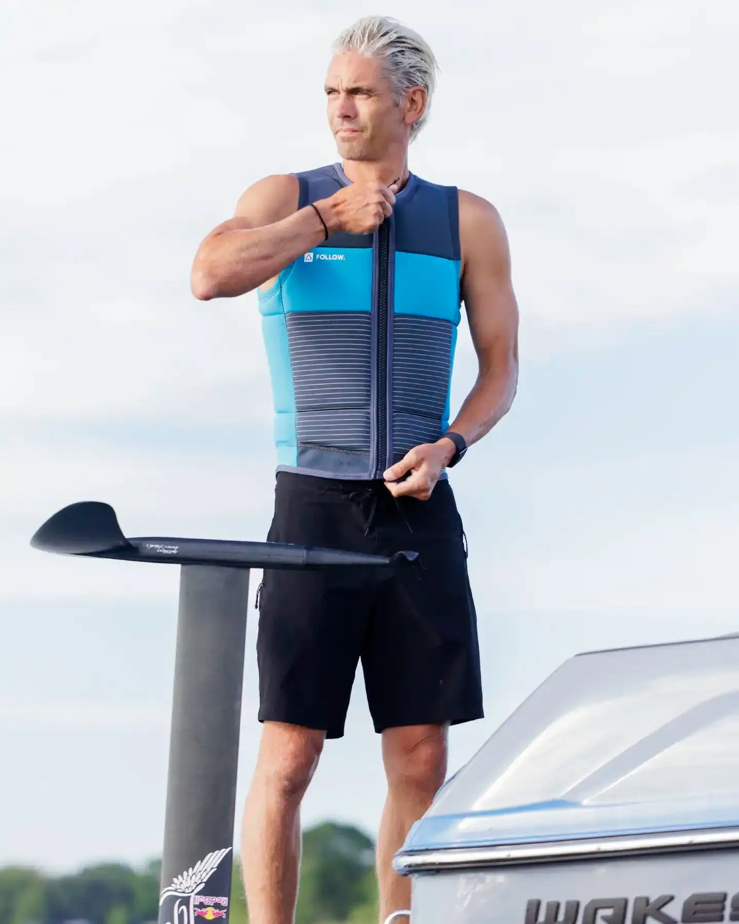 Follow Blueprint Impact Vest - Blue/Charcoal