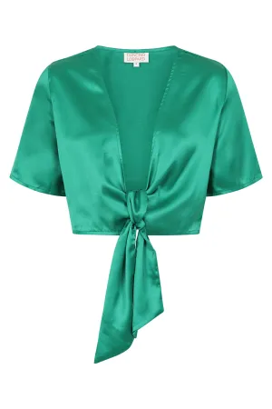 Gigi Top in Forest Green