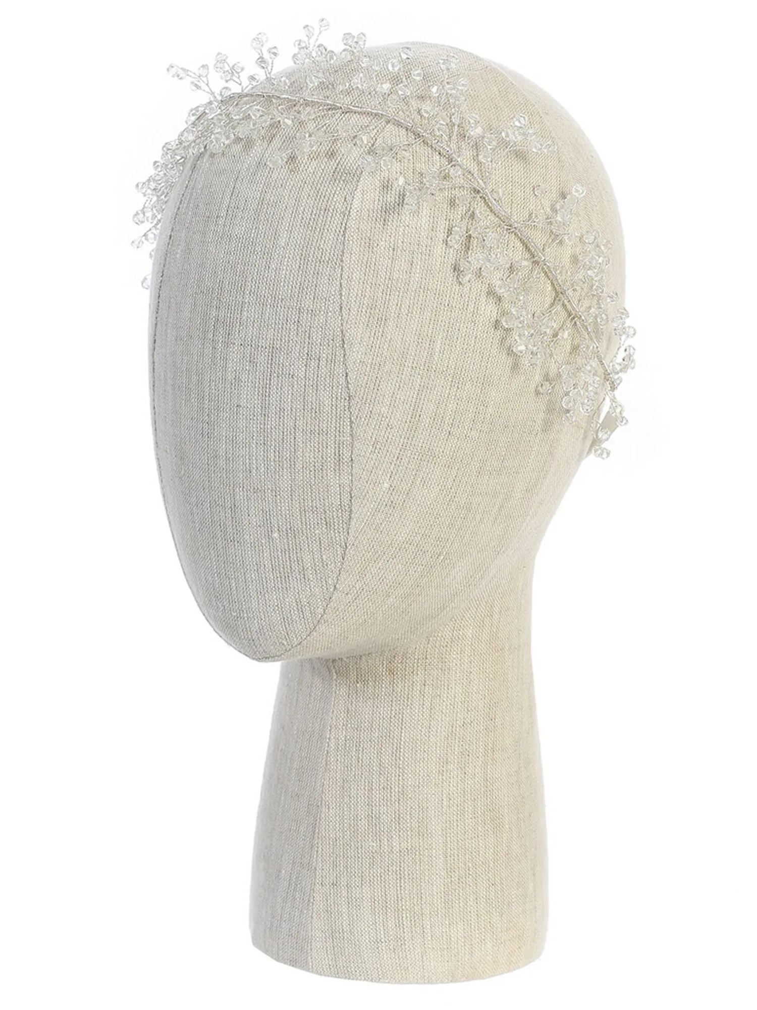 Girls Multi Color Wire Beaded Headpiece