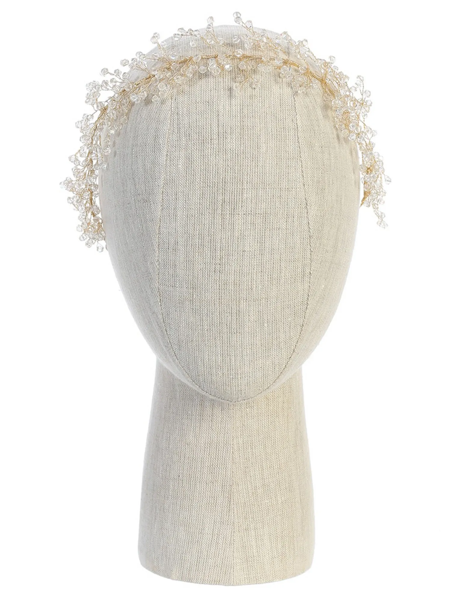 Girls Multi Color Wire Beaded Headpiece