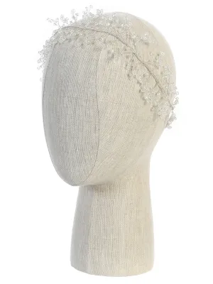 Girls Multi Color Wire Beaded Headpiece