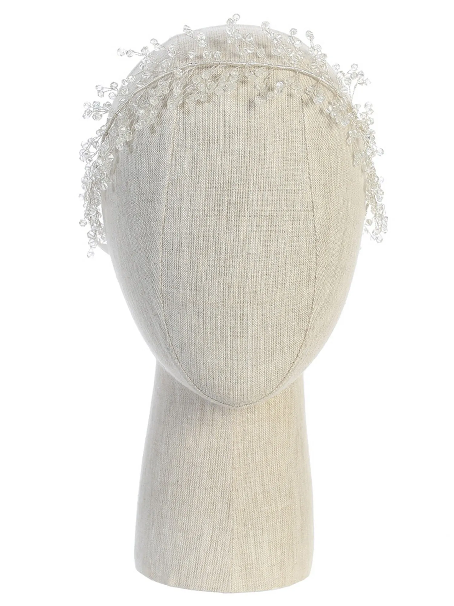 Girls Multi Color Wire Beaded Headpiece