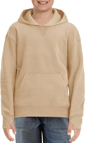 Haloumoning Boys' Fleece Hooded Sweatshirt Kids Long Sleeve Pullover Hoodies with Pocket 4-14Y