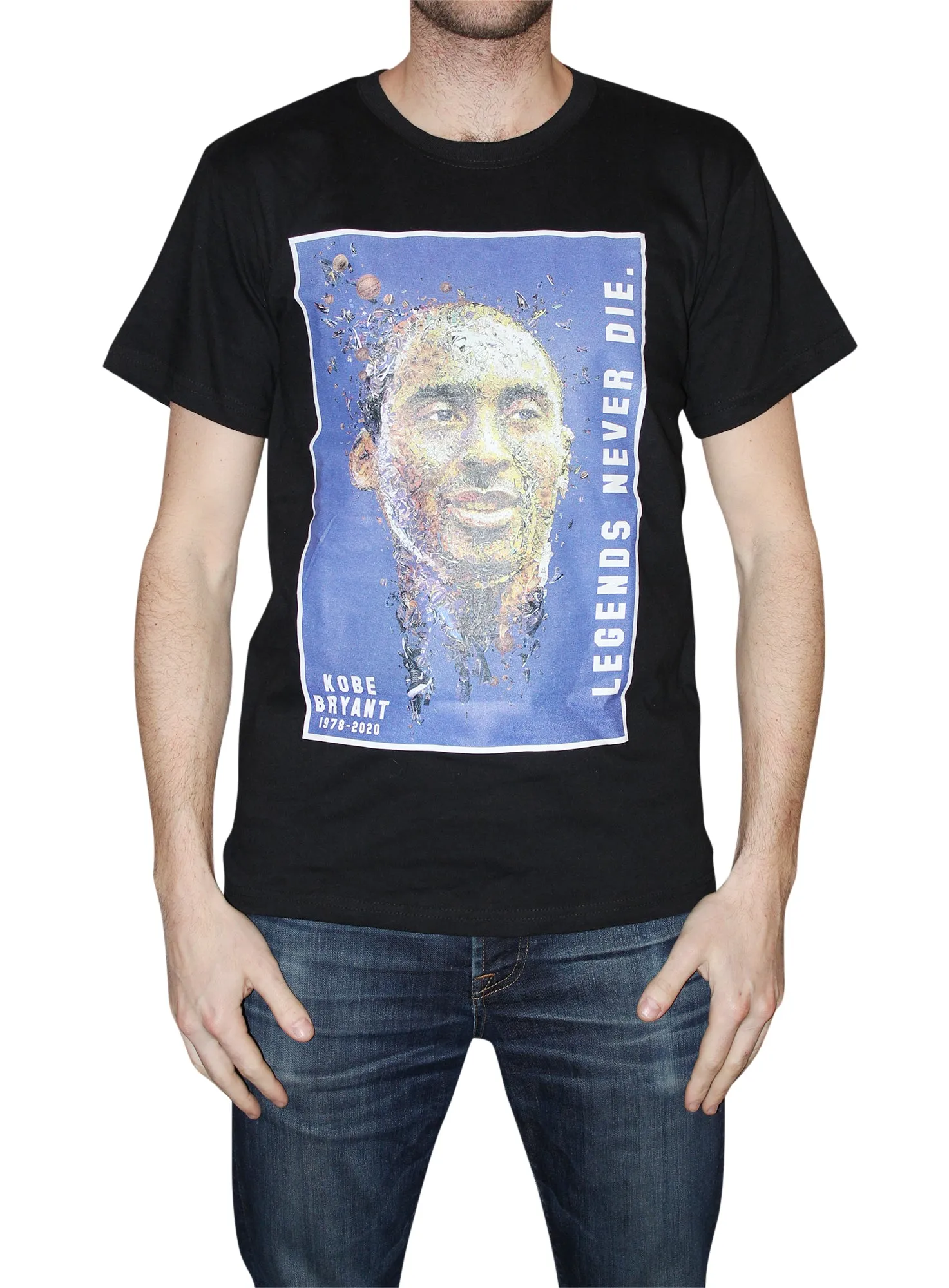 Hard Turn BK Men's Kobe Graphic T-shirt