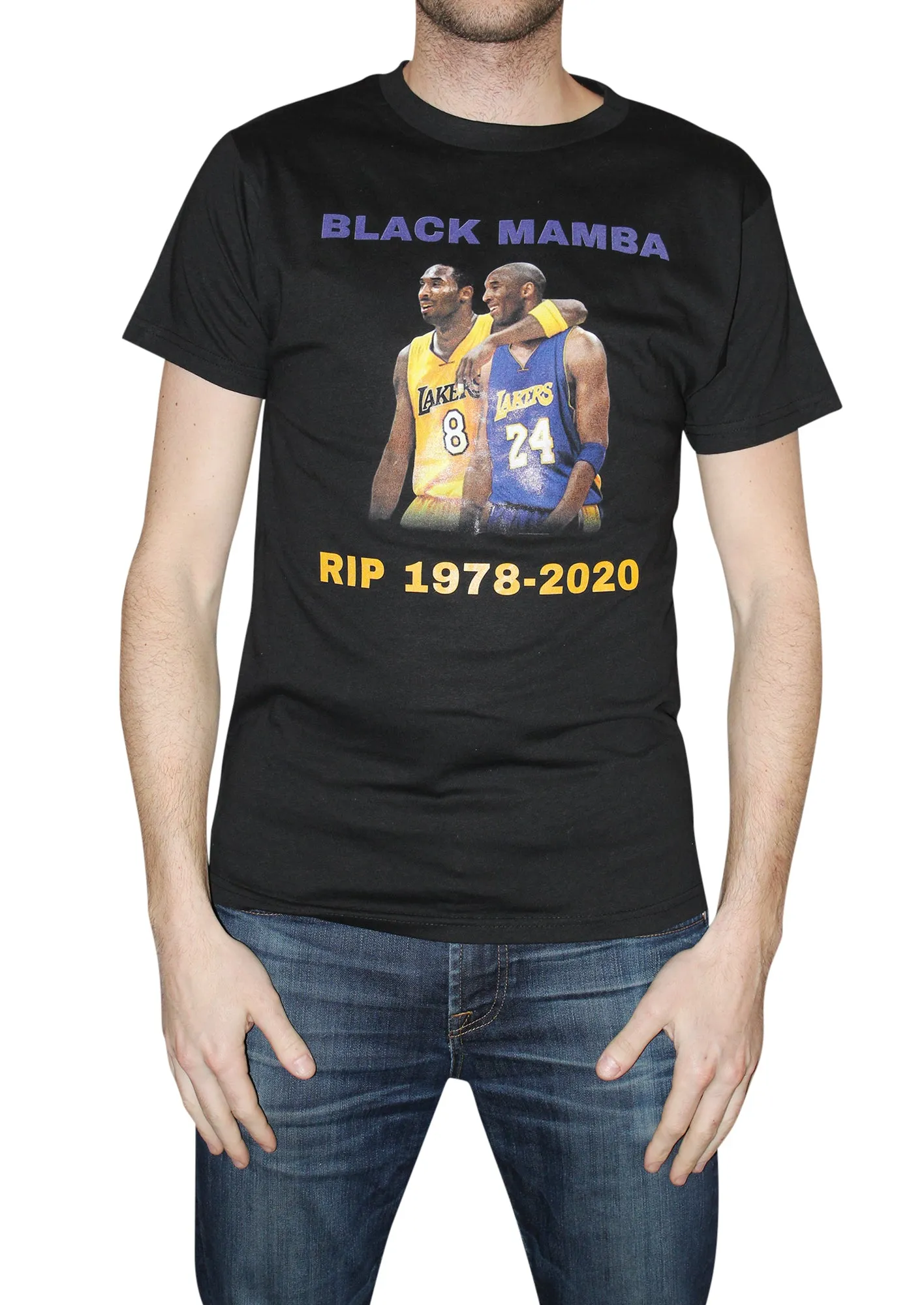 Hard Turn BK Men's Kobe Graphic T-shirt