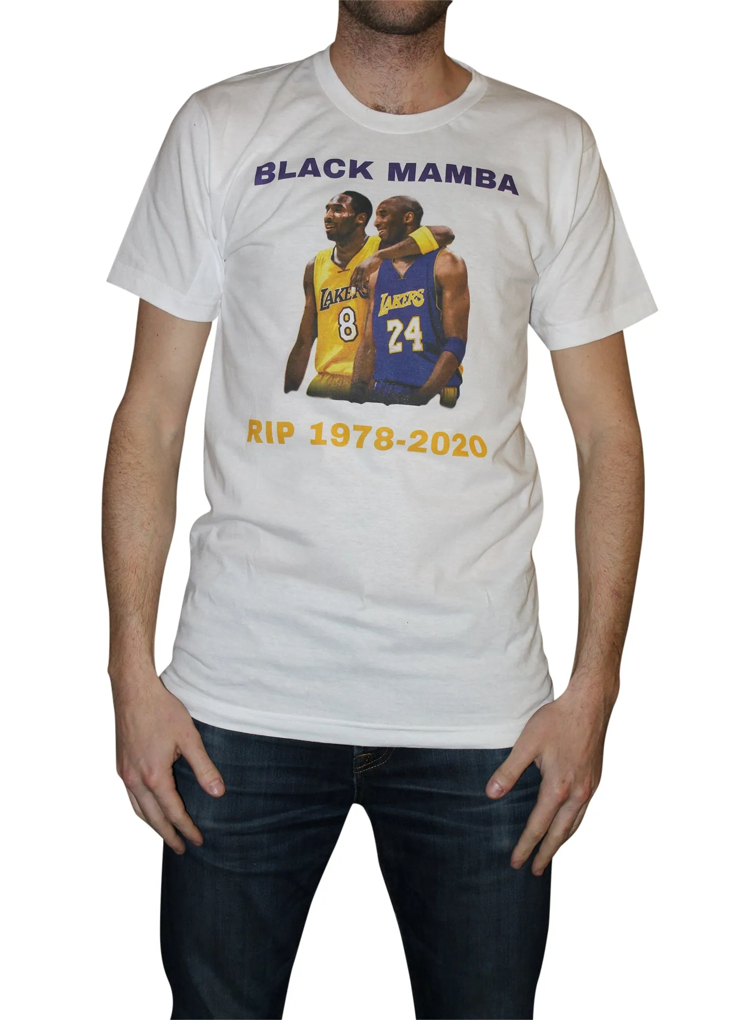 Hard Turn BK Men's Kobe Graphic T-shirt