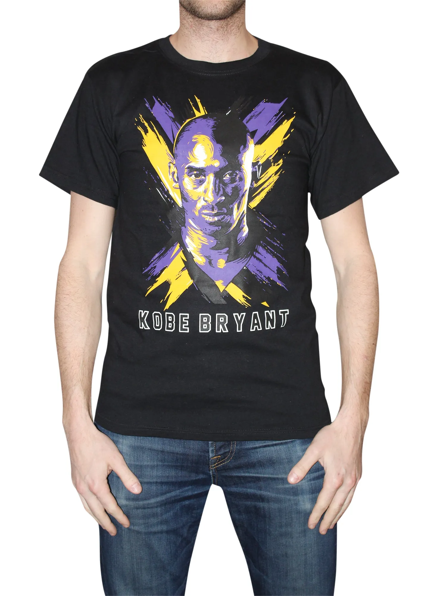 Hard Turn BK Men's Kobe Graphic T-shirt