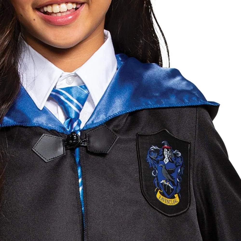 Harry Potter Robe, Official Hogwarts Wizarding World Costume Robes, Deluxe Kids Size Dress Up Accessory