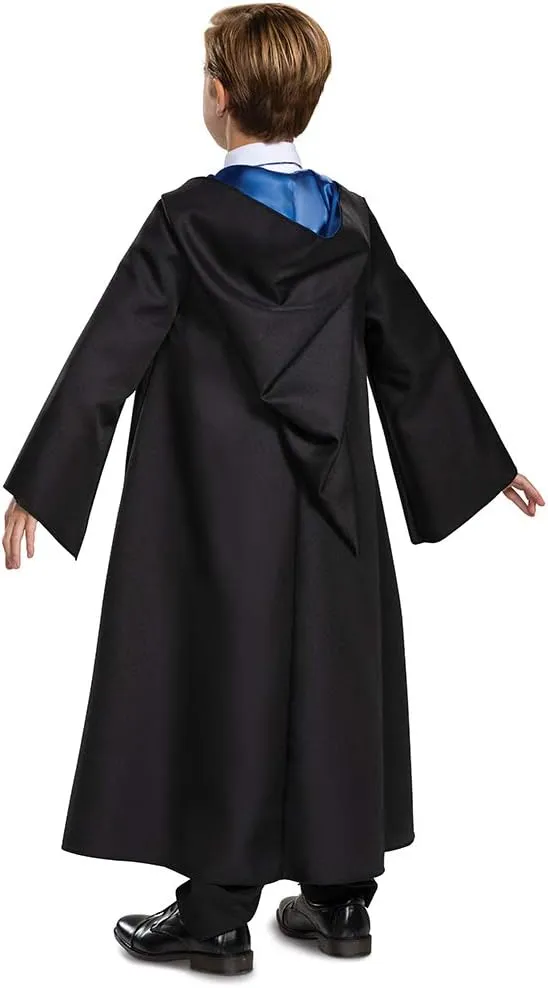 Harry Potter Robe, Official Hogwarts Wizarding World Costume Robes, Deluxe Kids Size Dress Up Accessory