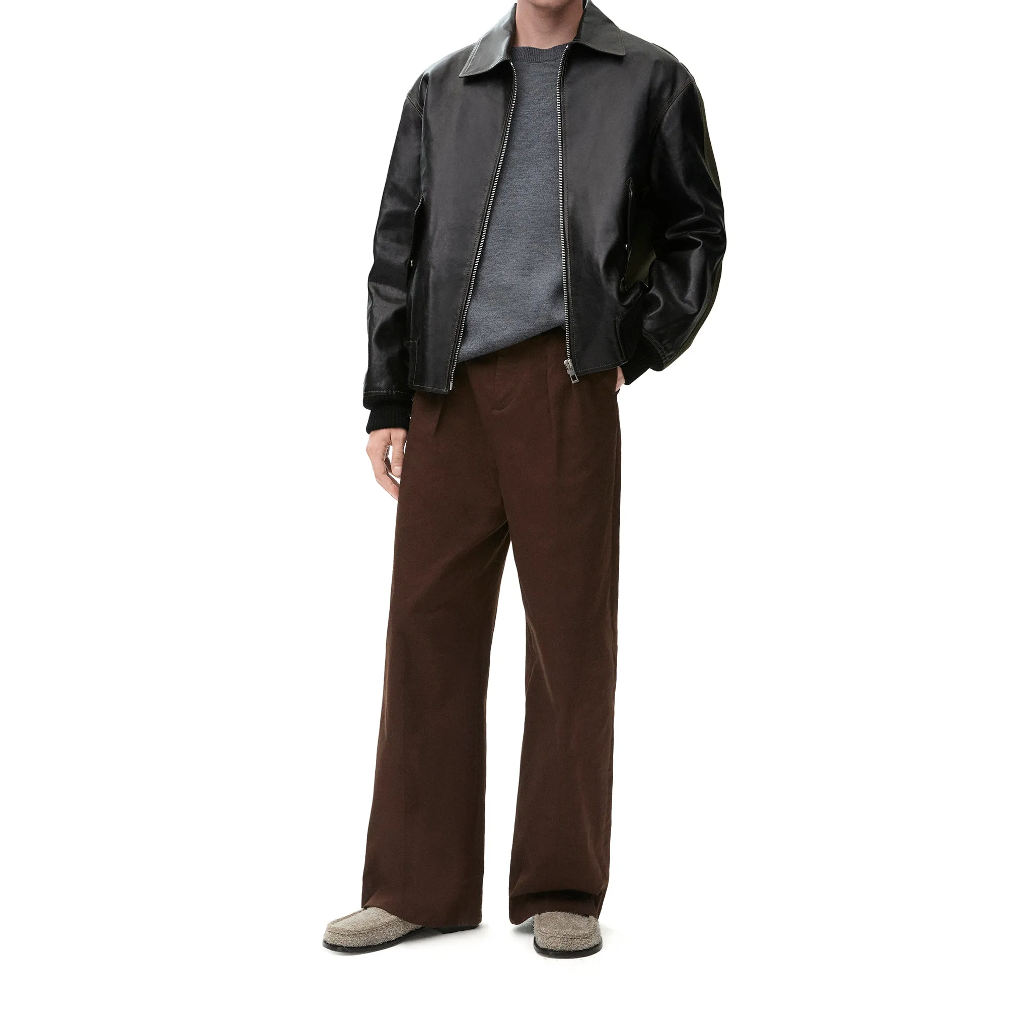 HYBRID JACKET / BLACK/KHAKI GREEN