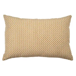 Indaba Ella Linen Cushion 1-3497   Ochre