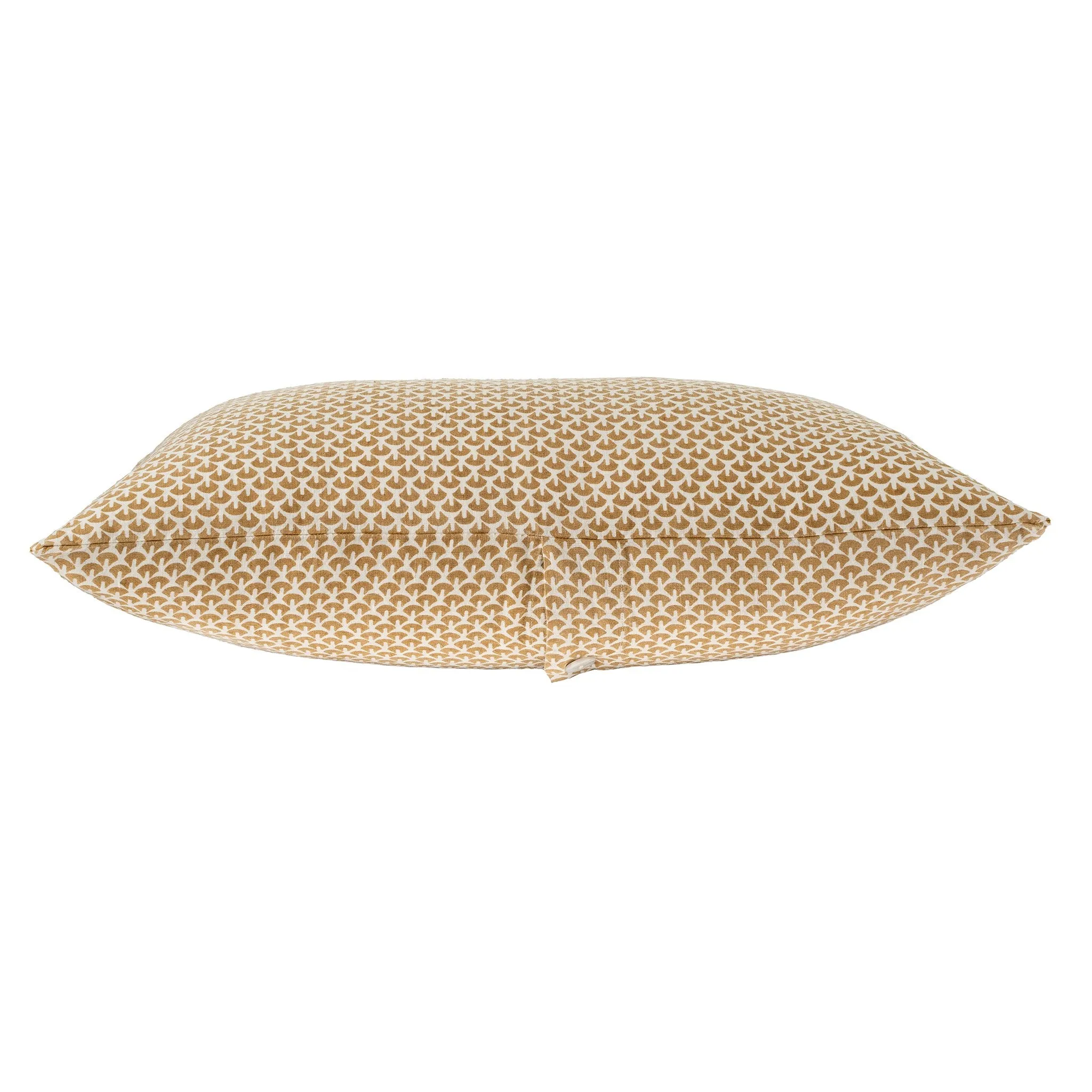 Indaba Ella Ochre Linen Pillow 1-3496