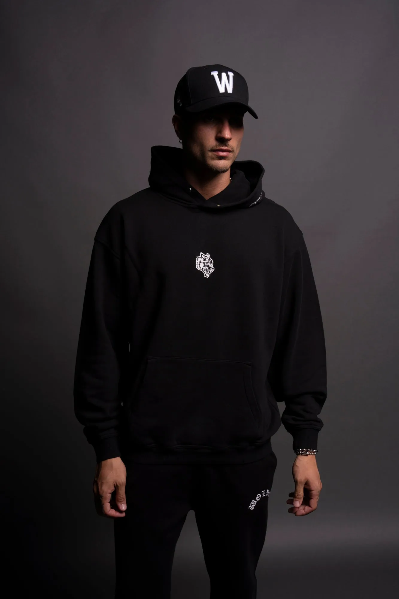IYKYK "Cornell" Hoodie in Black