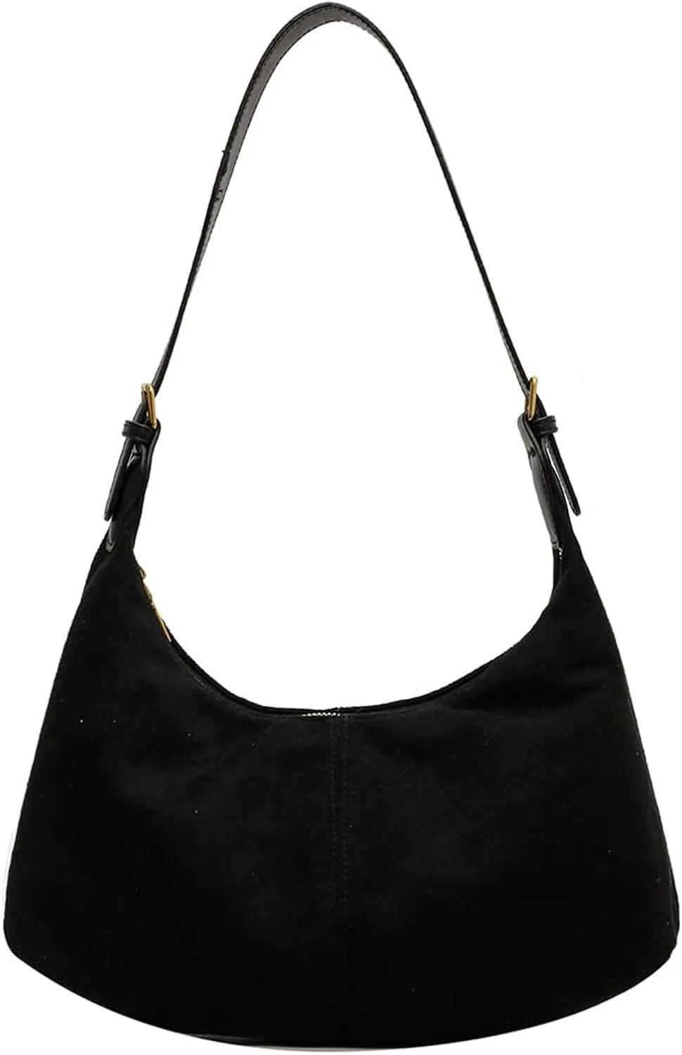 KARRESLY Suede Hobo Bags for Women Leather Slouchy Shoulder Handbag Office Fall Suede Purse Tote Bag