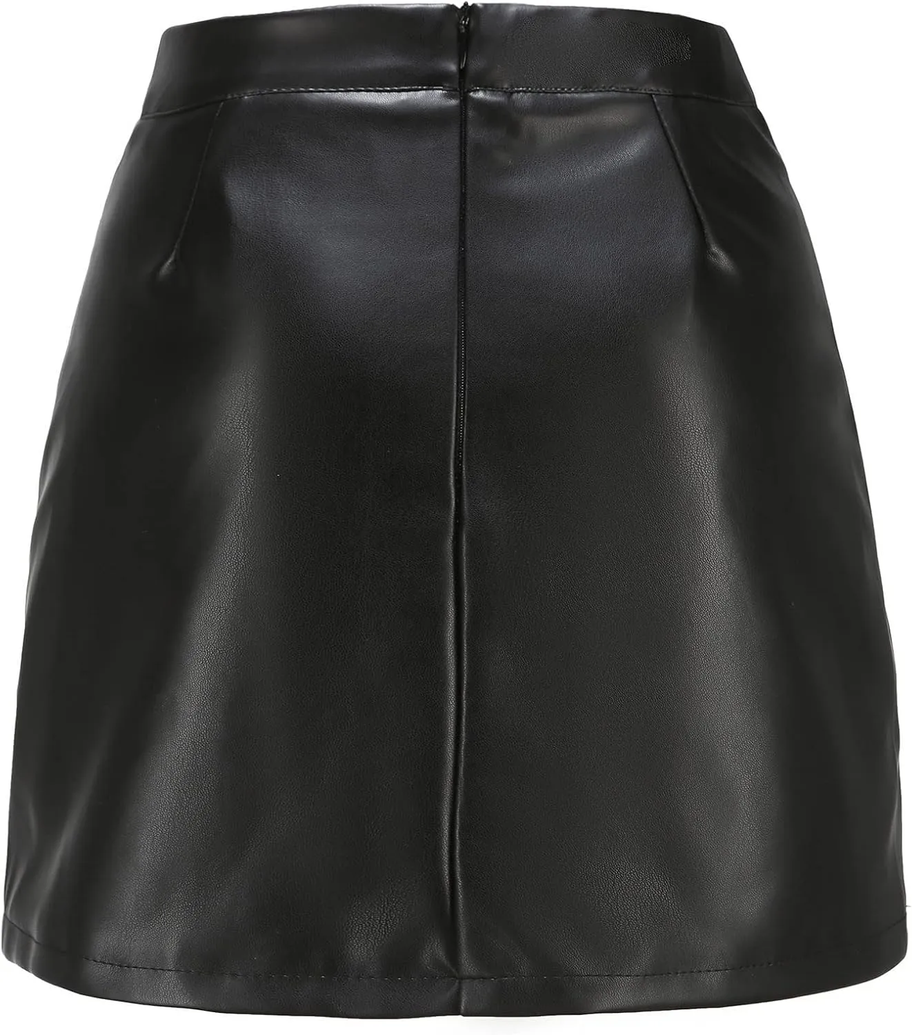 Kuluzego Womens Skort Sets Faux Leather Skirt Pack Sets for Women Sexy Pleated High Cut Pencil Winter Fall Skort Sets 2025