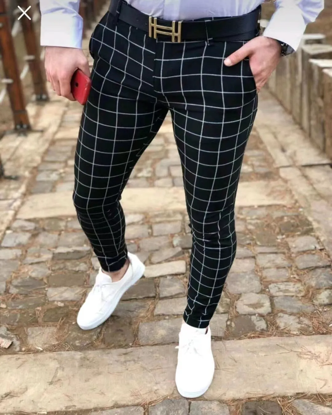 LMS Casual Plated Pants