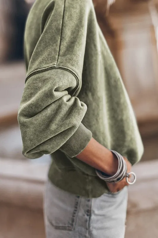 Mineral Washed Sweatshirt