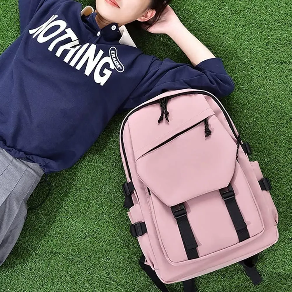 Mudono Laptop Backpack Casual Waterproof Daypack Lightweight Travel Rucksack Large Work Backpack with Laptop Compartment