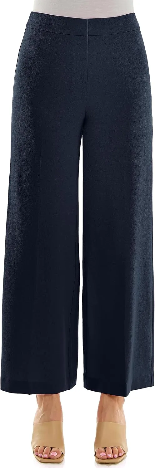 Nanette Nanette Lepore Women's Wide Leg Full Length Crepe Fashion Pant