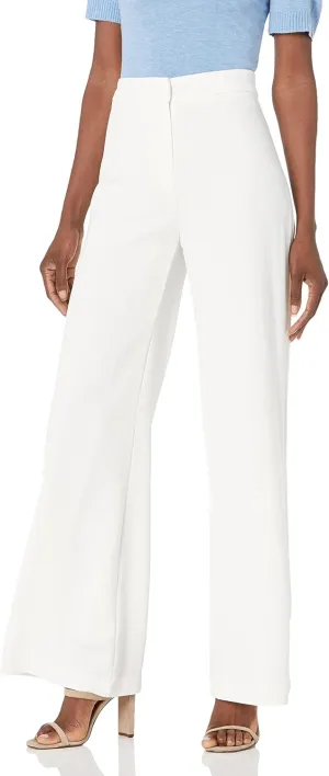 Nanette Nanette Lepore Women's Wide Leg Full Length Crepe Fashion Pant