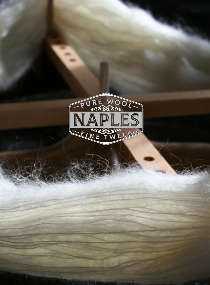 Naples Barista Beige Tweed Pants