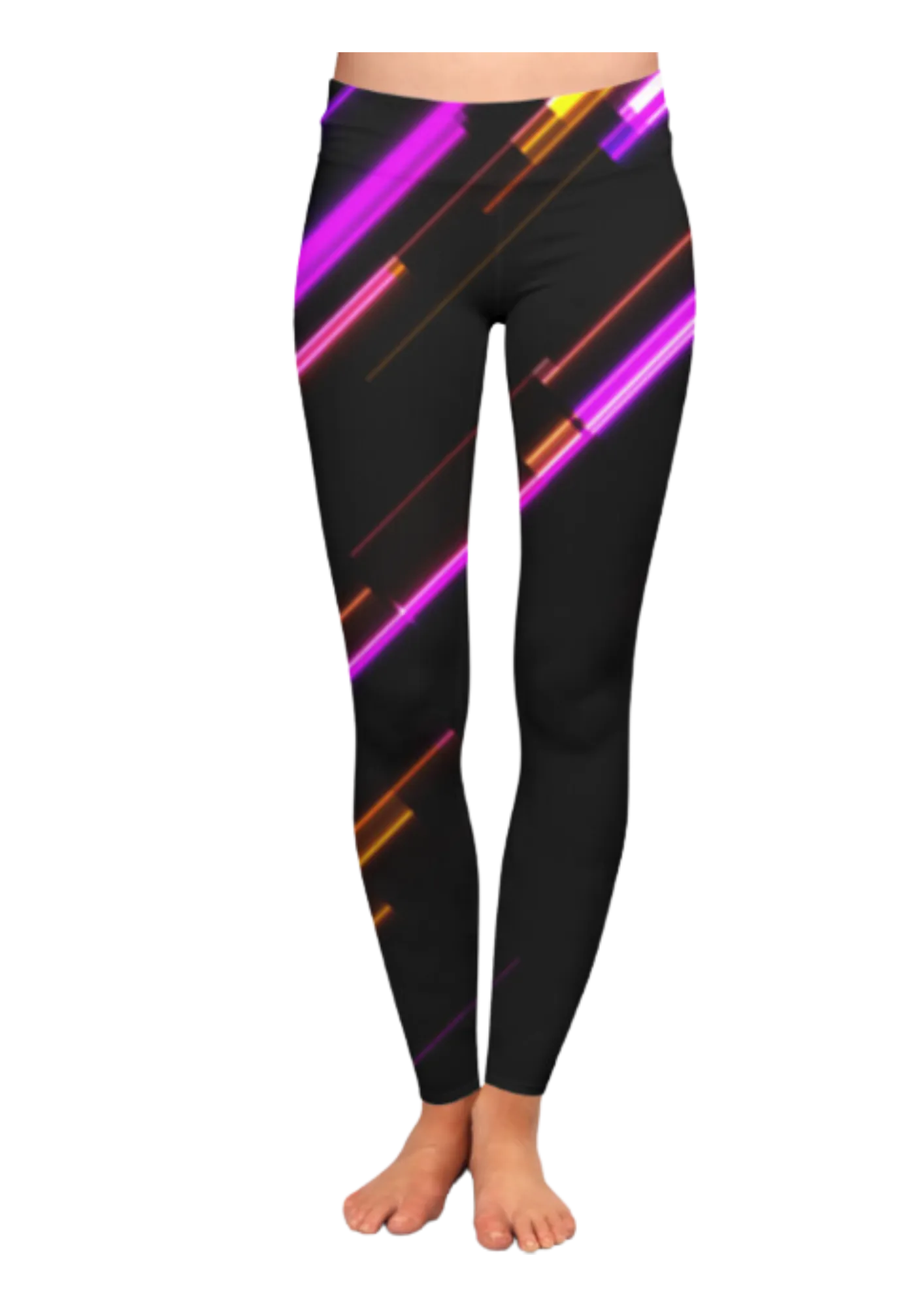 New Arrival Lines Bomber Jacket With Leggings Black Co Ord Set