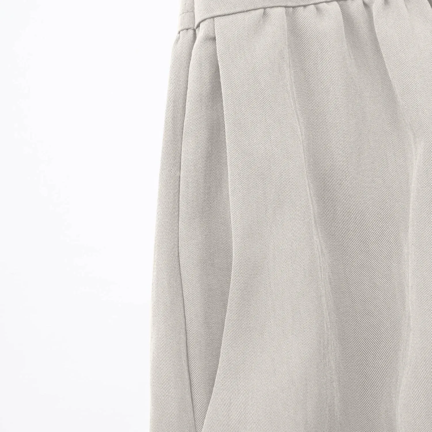 Oplxuo Maxi Skirts for Women Elastic High Waisted Tiered Long Skirt Solid Color Summer Vacation Casual Flowy Skirts