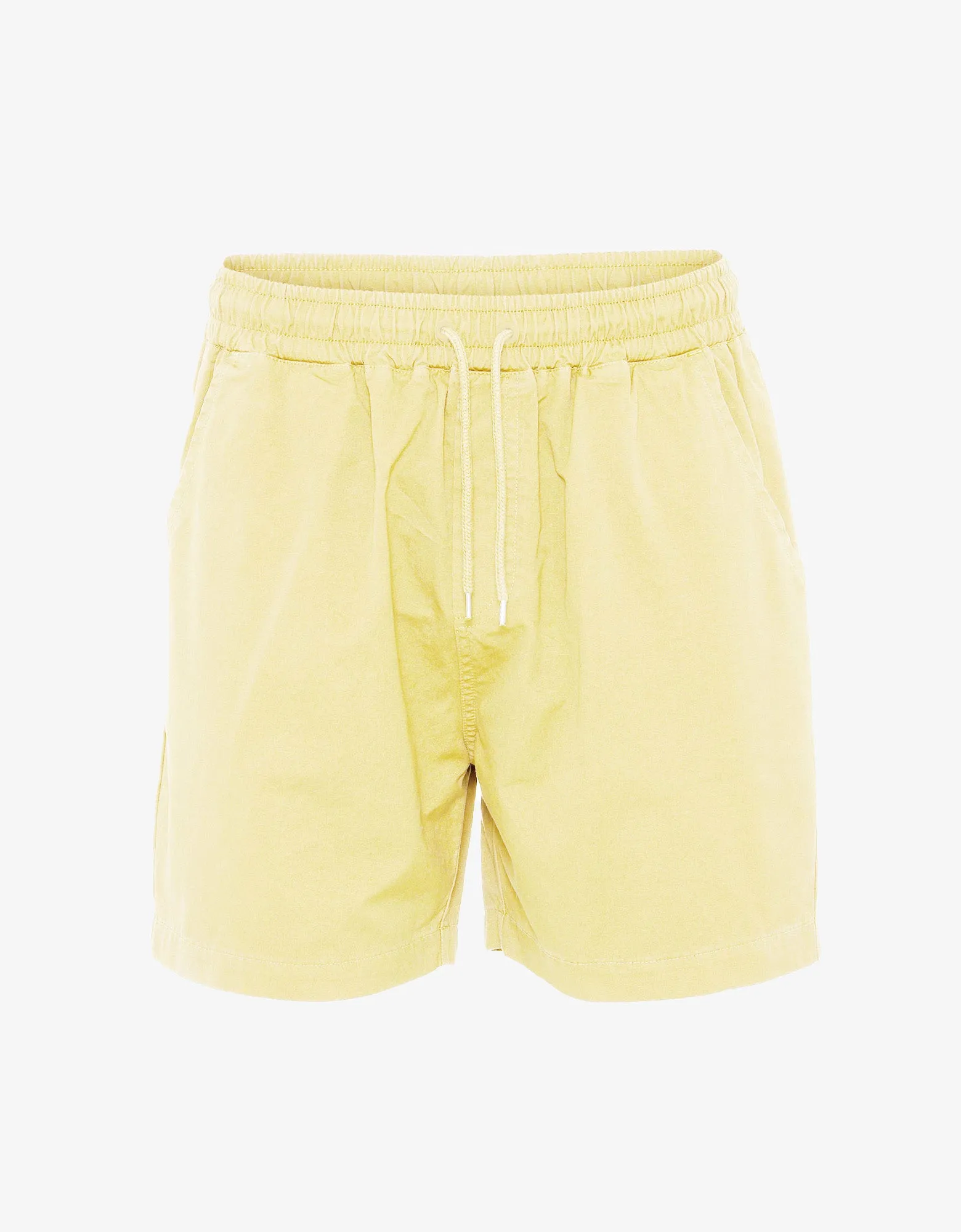 Organic Twill Shorts - Soft Yellow