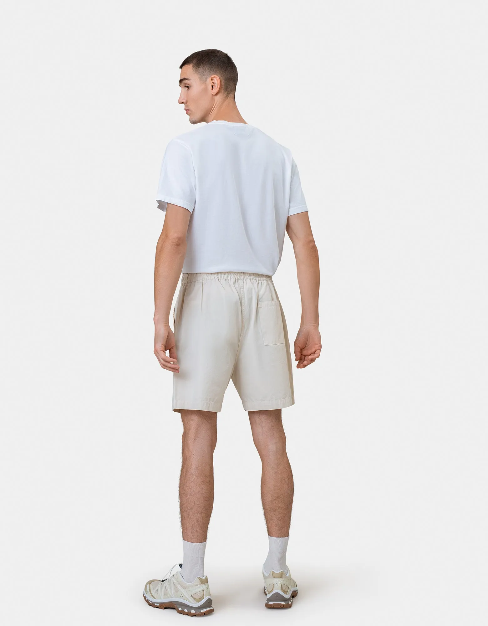 Organic Twill Shorts - Soft Yellow