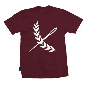 Oversized Imperial Tee - Burgundy